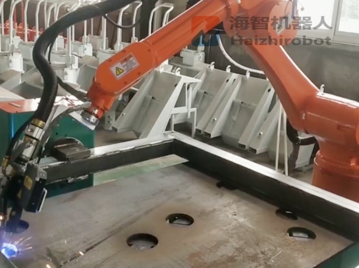 海智焊接机器人厂家 1.5M机械手臂(图1)